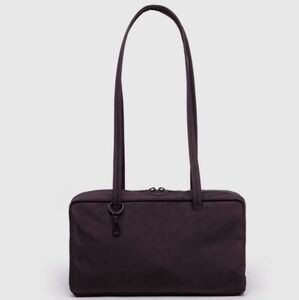 NWT BAGGU Standard Bowler Bag Chocolate Plum